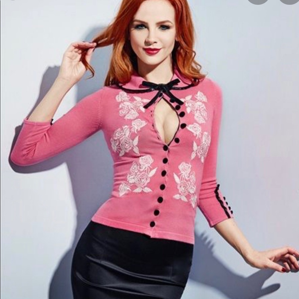Dita Von Teese cardigan